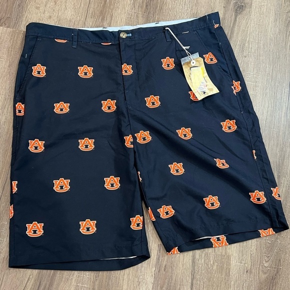 NWT Auburn University Size 42 Ovation Official Licensed College Shorts Tigers - Picture 1 of 9
